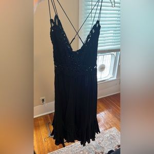 Lace Free People Mini Dress